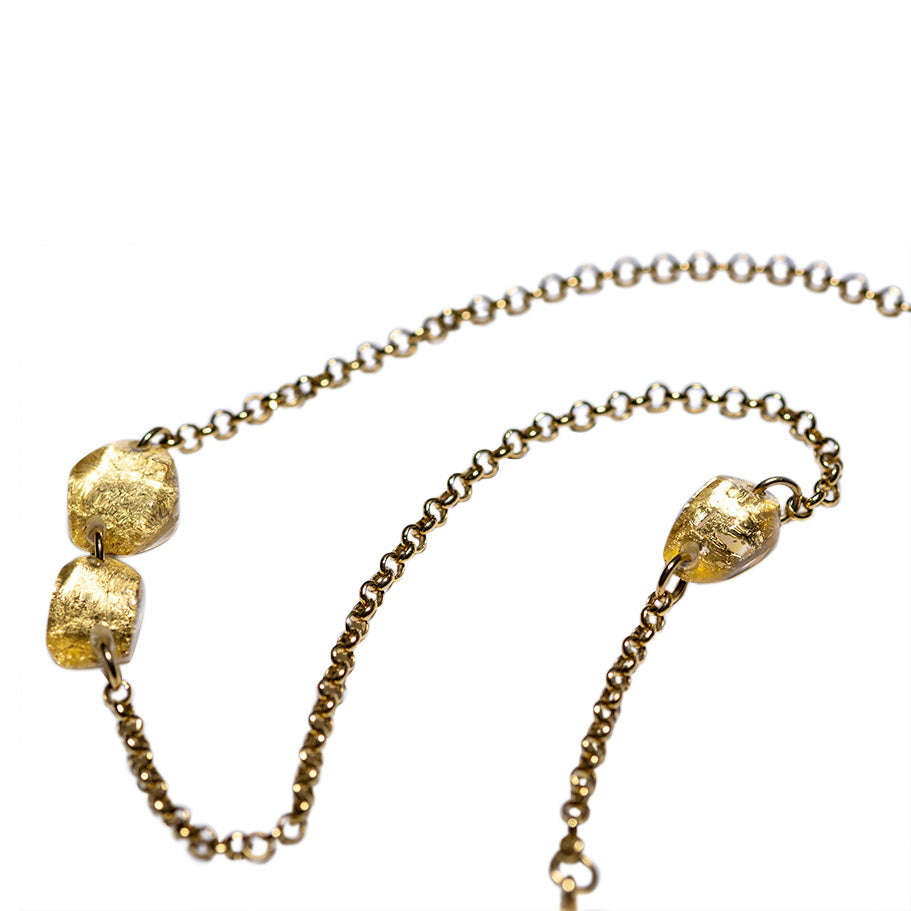 The Sautoir Necklace - Gold/ Le sautoir Gold